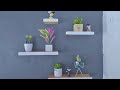 How to Make a Minimalist Wall Shelf from Recycled Cardboard | DIY Home Decor | upcycling 101