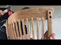 AMAZING Transformation of Antique Desk Chair | Furniture Restoration