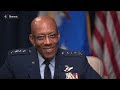 ‘Hopefully I gave a voice to others’ - Gen CQ Brown Jr on his video about being a Black airman