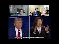 Playing a Drinking Game with the Trump v Harris debate full VOD