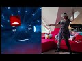 Beat Saber - Ludicrous (Expert Level) cardio training