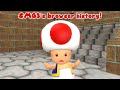 SMG3 reacts to Mario's BROWSER HISTORY