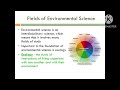 Environmental studies/environmental science