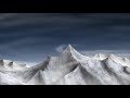 ||WINTER MOUNTAINS||Landscape Painting Time Lapse||