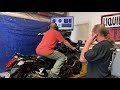 HAYABUSA W BROCKS PIPE DYNO PULL! STOCK ECU FLASH VS POWER COMMANDER TALK!