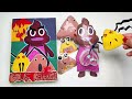 💩MAKING BABY POU& BOU'& POULINA REVENGE GAMING BOOK📚 +👶BABY POU&BOU'S SQUISHY PLAY