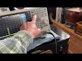 Demo of FM Peak Deviation Settings on HP8640B Signal Generator