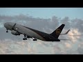 UPS Boeing 767-300 take off from Dublin Airport, Ireland 🇮🇪