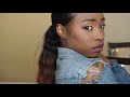 Quick makeup look and style on an old wash and go | Soft and bright eyeshadow look | GRWM