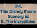 Disney Picture Quiz | 5 Disney Sceneries Disney Picture