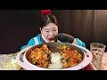 우동이 닭갈비를 만났을 때 볶음밥은 질투했다..춘천닭갈비 먹방 양념닭갈비 Korean Spicy Stir-fried Chicken Mukbang