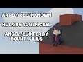 lucifer gets some dating tips from husk! -  Hazbin Hotel comic dub