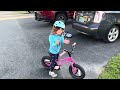 Moonbeam Riding Her Bike