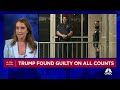 Former President Trump found guilty on all 34 counts in hush money case