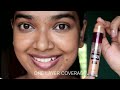 5 Concealers For Dusky Skin | Bare Skin, Natural Light Swatches And Review