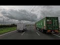 4K Netherlands Drive.  Amsterdam to Den Haag (The Hague).  Autobahn A4