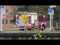 Brandweer Breda met spoed naar een gaslucht in Breda!