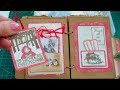 Subbie giveaway ....Xmas gift tags using Scrimping mommy vintage digitals
