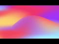 Colorful Gradient Wave Mood Led Ambient Lights - Beautiful Pastel Colorful Video Backdrop (2 Hours)