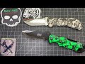 Frost Cutlery Buckshot Lockback Skull Camo (3.5″) Drop Point