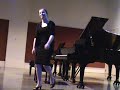 Rachael Shapiro plays Mendelssohn