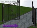 Bestway To Install  Driveway Double Swing Gate - MS USA