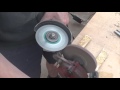 Honing a Grinding Wheel