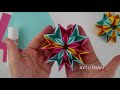 How to Make a Paper INFINITY Star EASY ORIGAMI