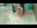 Primitive technology clay oven and chulha/wood stove new design