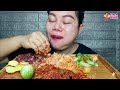 CUMI SASIN BALADO JANGKOL MUDA,TUMIS SAWI TERONG GORENG SAMBAL TERASI MUKBANG