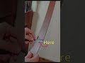 2 BEGINNER TIPS for stropping a straight razor #youtubeshorts #shorts #knife #sharpening