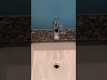 Low water pressure/clogged line bathroom faucet