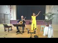 Fanny Lora and Dave McLellan perform De Ronda by Joaquin Rodrigo