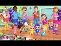 Rescue Squad Is Here To Help |  Little Angel👼| Kids Songs & Nursery Rhymes | Be Brave!