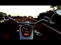 Relaxing Motorcycle Ride with my 2009 Suzuki Boulevard