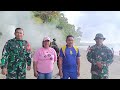 Satuan Satgas TMMD Ke-119 Kodim 1312/Talaud Karya Bhakti Pembersihan Pantai