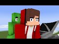 Maizen Sisters : JJ and Mikey Turned Into Diamond World (Maizen Minecraft Animation)