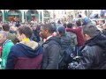 Arsenal Football fans in Munich
