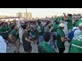 los aficionados de Arabia Saudí con la celebracion de Cristiano Ronaldo luego de vencer a Argentina