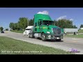 World's largest semi truck convoy in Wisconsin 200+ semi trucks, Special Olympics Convoy