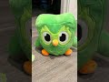 Unboxing the Duolingo plush