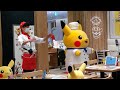 Pikachu Dance at the Pokemon cafe in Osaka