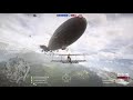 Battlefield1 ( 167 Kill Streak ) Heavy Bomber and attack Plane