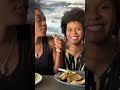 Tabitha Brown and Choyce Brown Eating House of Chickn