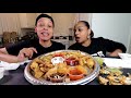 WINGSTOP MUKBANG WITH 5 FLAVORED CHICKEN WINGS