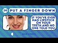 Put A Finger Down If Girl Edition👩💅 | Put A Finger Down If Quiz TikTok @Pointandprove