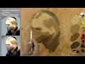 Directo - Pintando retrato al óleo