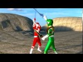 Blender- MMPR Red Ranger vs Green Ranger (unfinished)