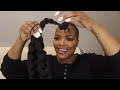 BRAIDED PONYTAIL ON SHORT NATURAL HAIR