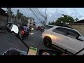 Riding around Mandaue City w/ daughter as OBR - Yamaha XTZ125 + DJI Osmo Action